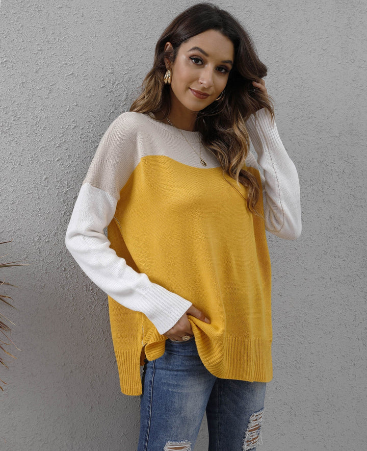 Drune | Strickpullover Rundhalsausschnitt