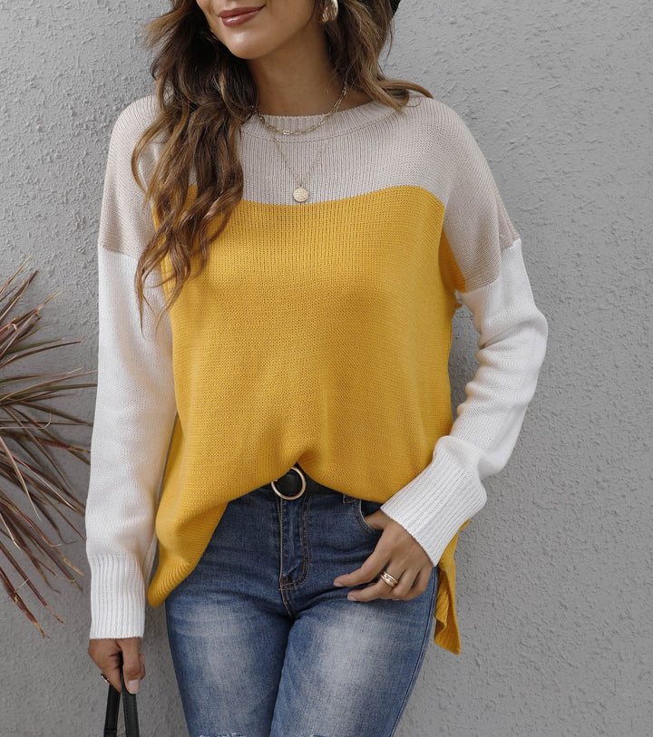 Drune | Strickpullover Rundhalsausschnitt