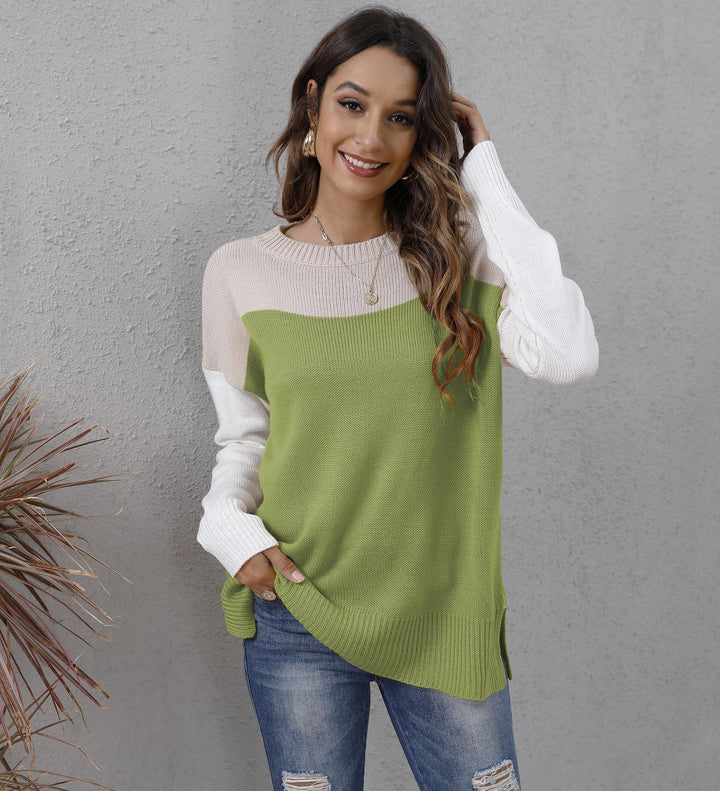 Drune | Strickpullover Rundhalsausschnitt