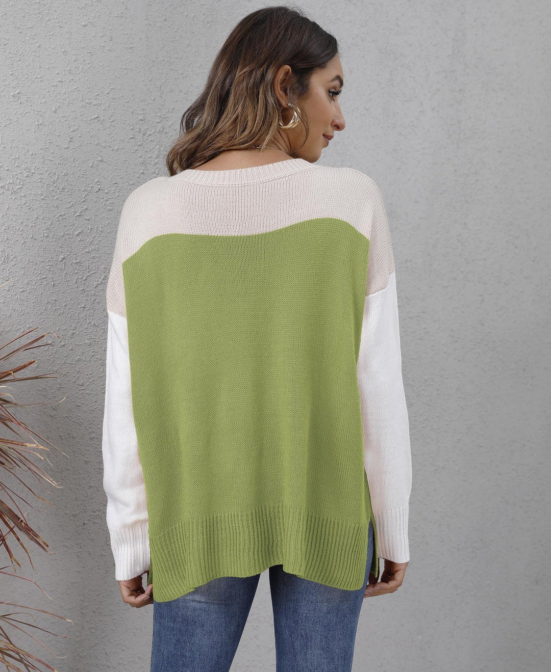 Drune | Strickpullover Rundhalsausschnitt