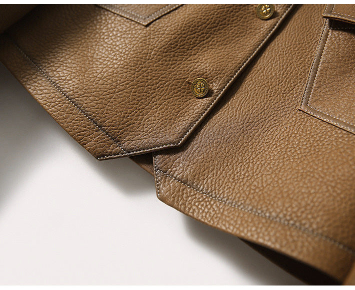 Drune | Elegante Lederjacke