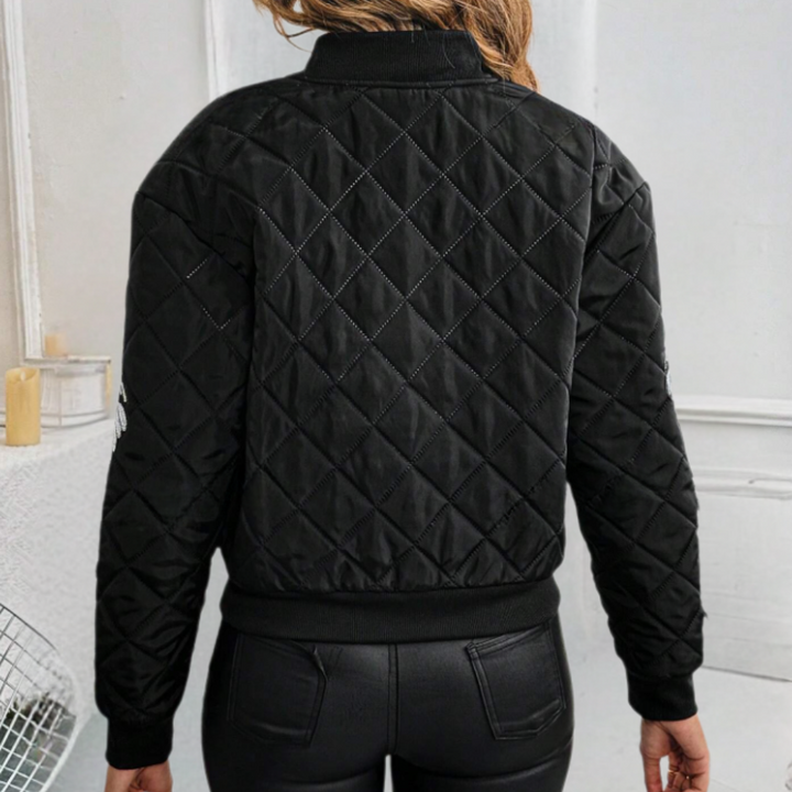 Drune | Moderne Herbstjacke mit Reißverschluss für Damen