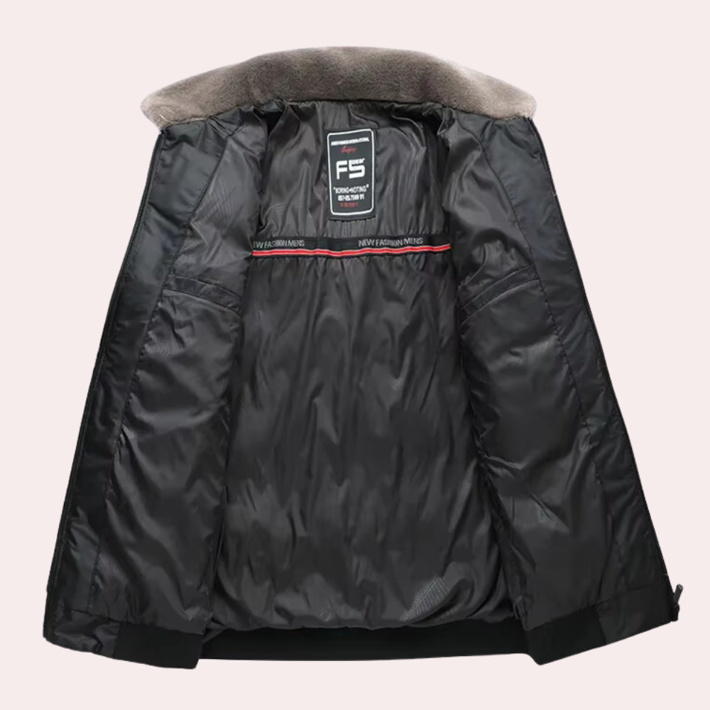 Drune | Gepolsterte Winterjacke Für Herren Für Kalte Tage