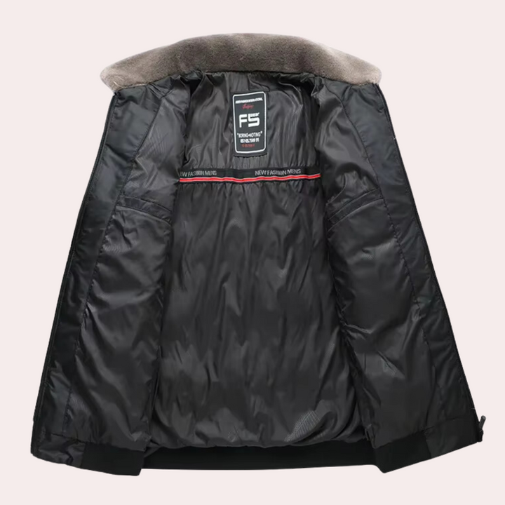 Drune | Gepolsterte Winterjacke Für Herren Für Kalte Tage