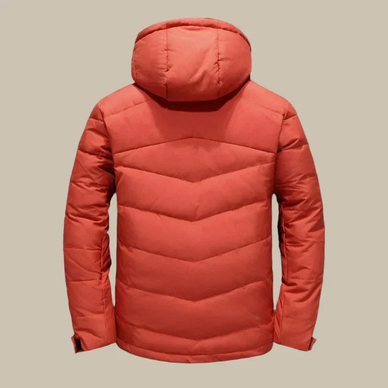 Drune | Wasserdichte Herren-Winterjacke mit Kapuze