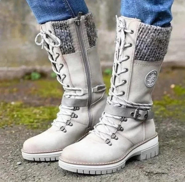 Drune | Wasserdichte Knie-Schneestiefel für Frauen