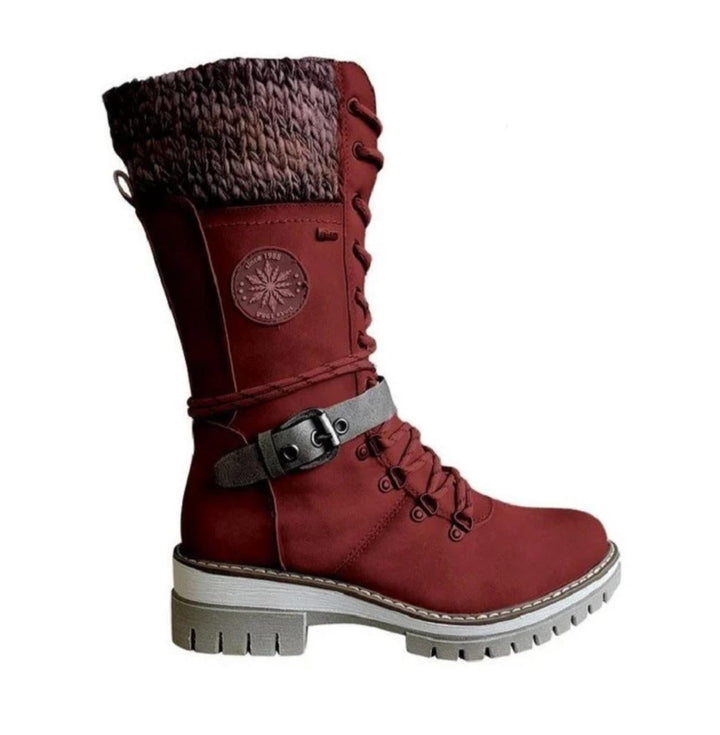 Drune | Wasserdichte Knie-Schneestiefel für Frauen