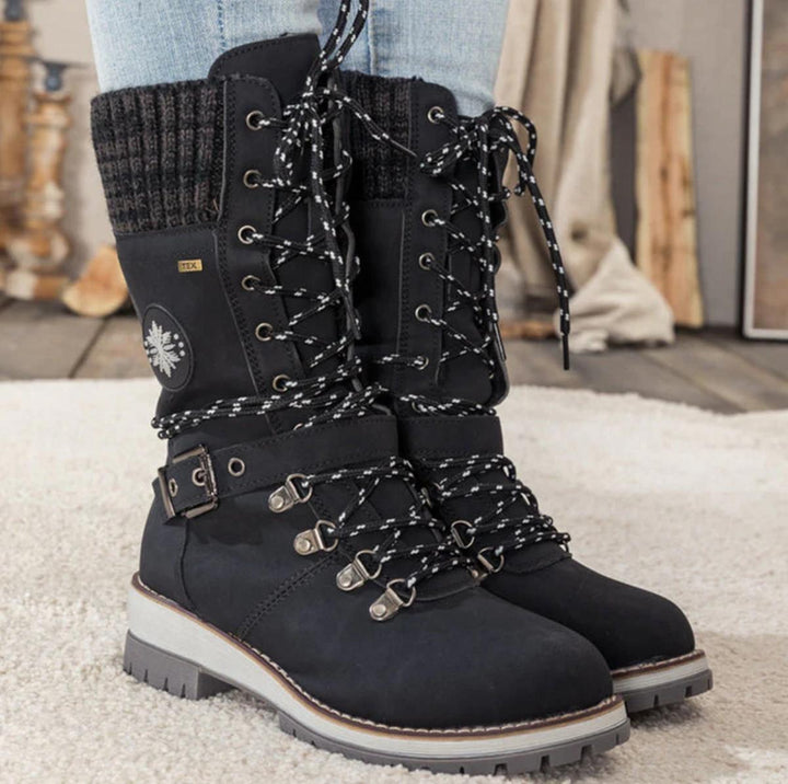 Drune | Wasserdichte Knie-Schneestiefel für Frauen