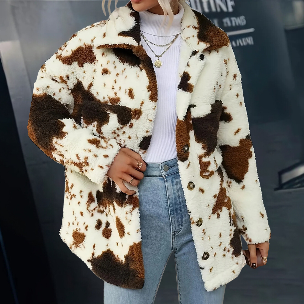 Drune | Plüsch Winterjacke für Frauen