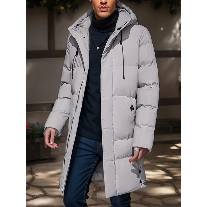 Drune | Winterparka Lange Jacke mit Kapuze