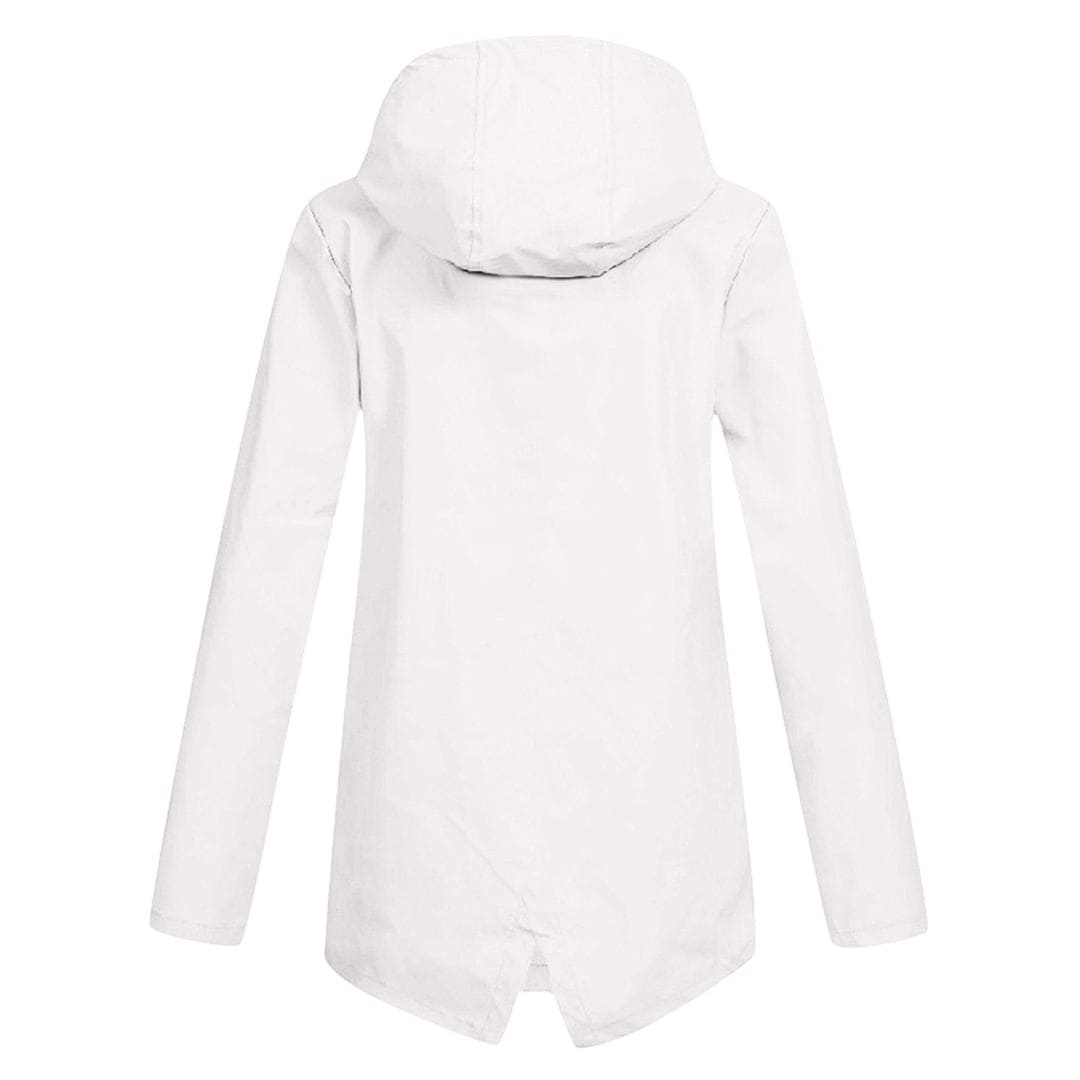 Drune | Jacke Winddichter Damenjacke mit Kapuze und Halb Langer Passform für Den Herbst