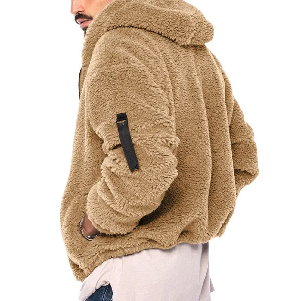 Drune | Sportliche Fleecejacke mit Kapuze