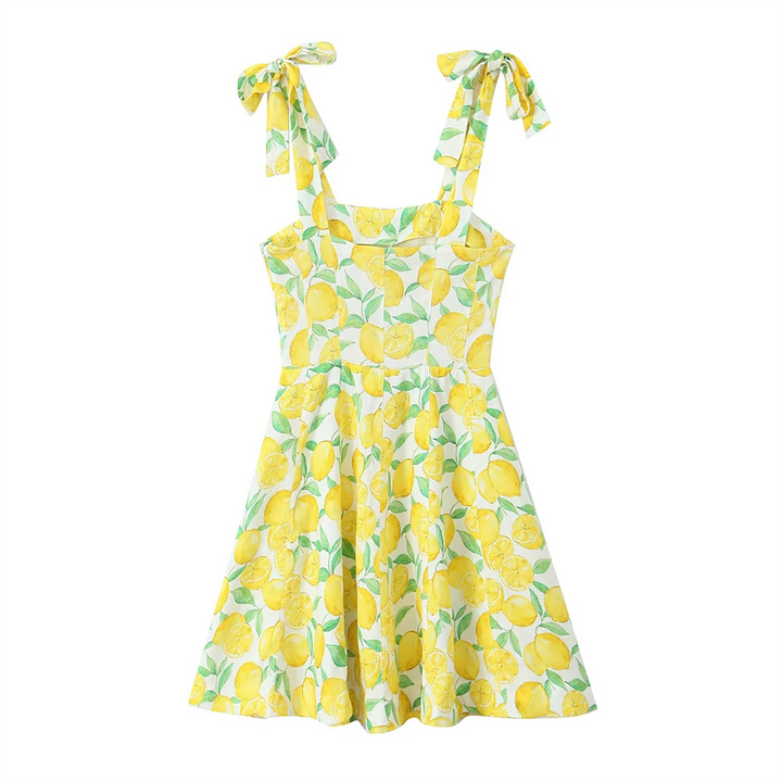Drune - Slim-Fit - Mit Zitronenprint - Sommer