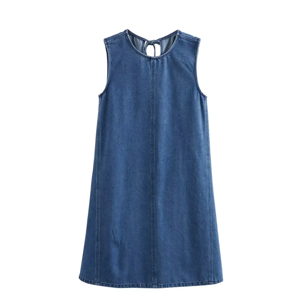 Drune-Kleid - Lockere Passform - Baumwolle - Sommer