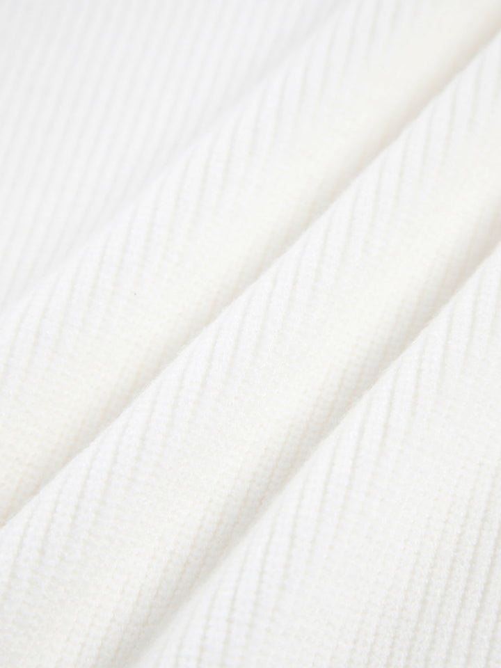 Drune | Damen Übergroßer Strickcardigan mit V-Ausschnitt und Knopfverschluss