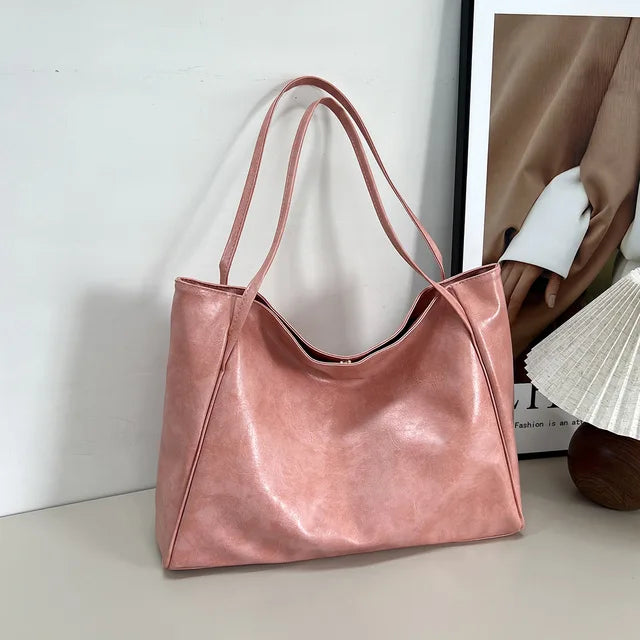 Drune | Edle Lederhandtasche In Bordeaux Farbto