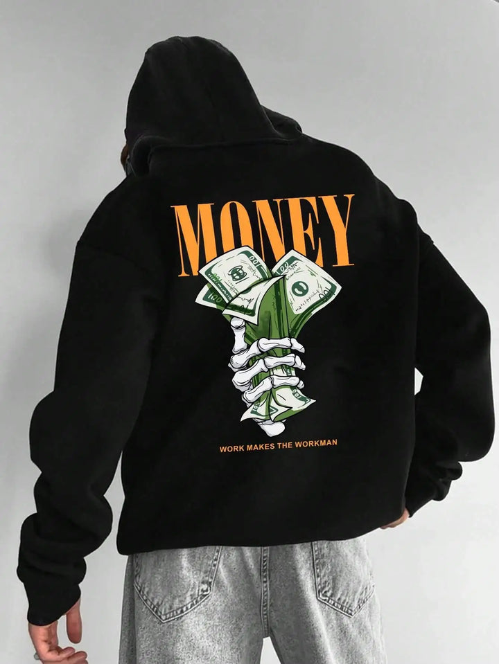 Drune | Hoodie mit Street Money Druck