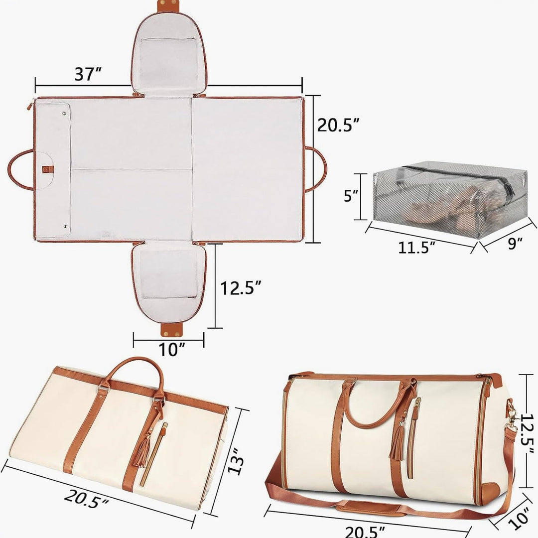 Drune | Praktische faltbare Kleidertasche für Reisen - Kompakt und praktisch