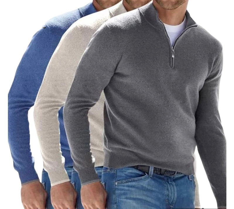 Drune | Ordentlicher Half Zip Pullover für Herren