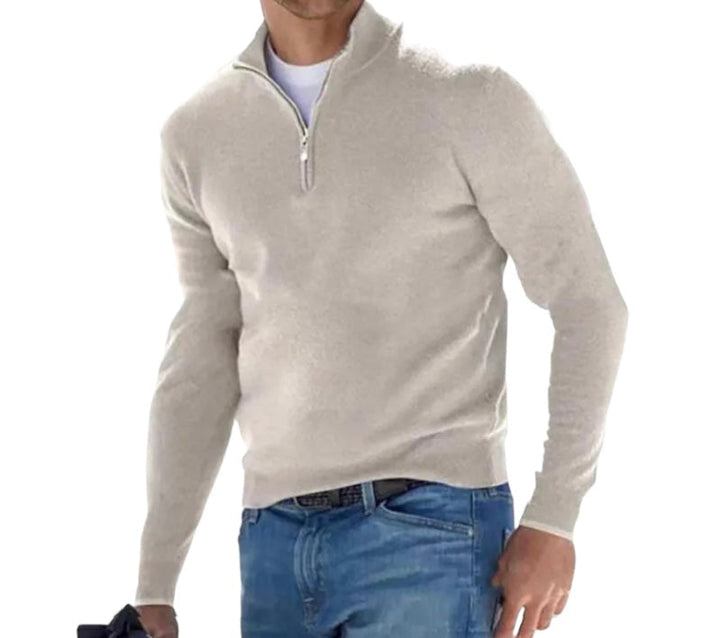 Drune | Ordentlicher Half Zip Pullover für Herren