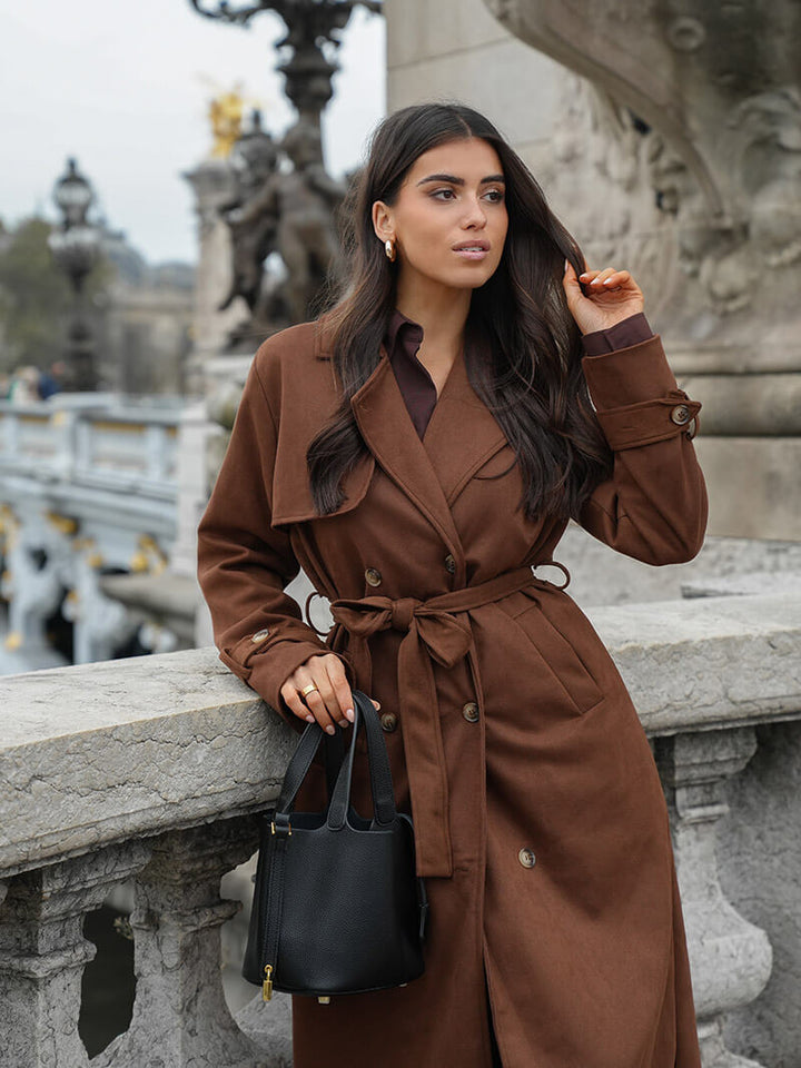 Drune | Trenchcoat im Zeitlosen Design