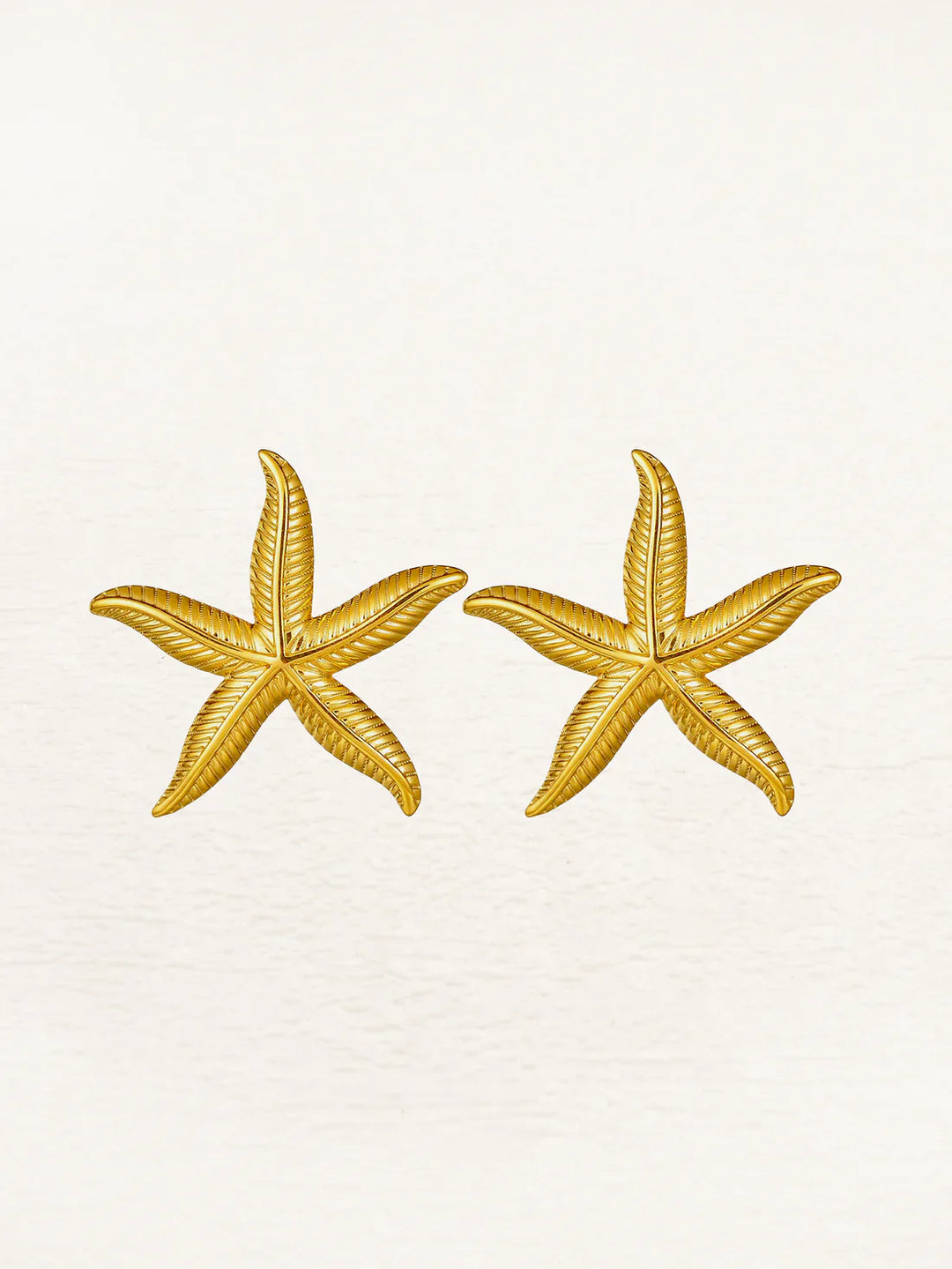 Drune | Meerstern Ohrringe Gold