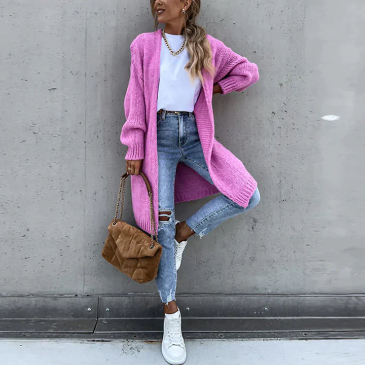 Drune | Eleganter Langer Cardigan für Damen