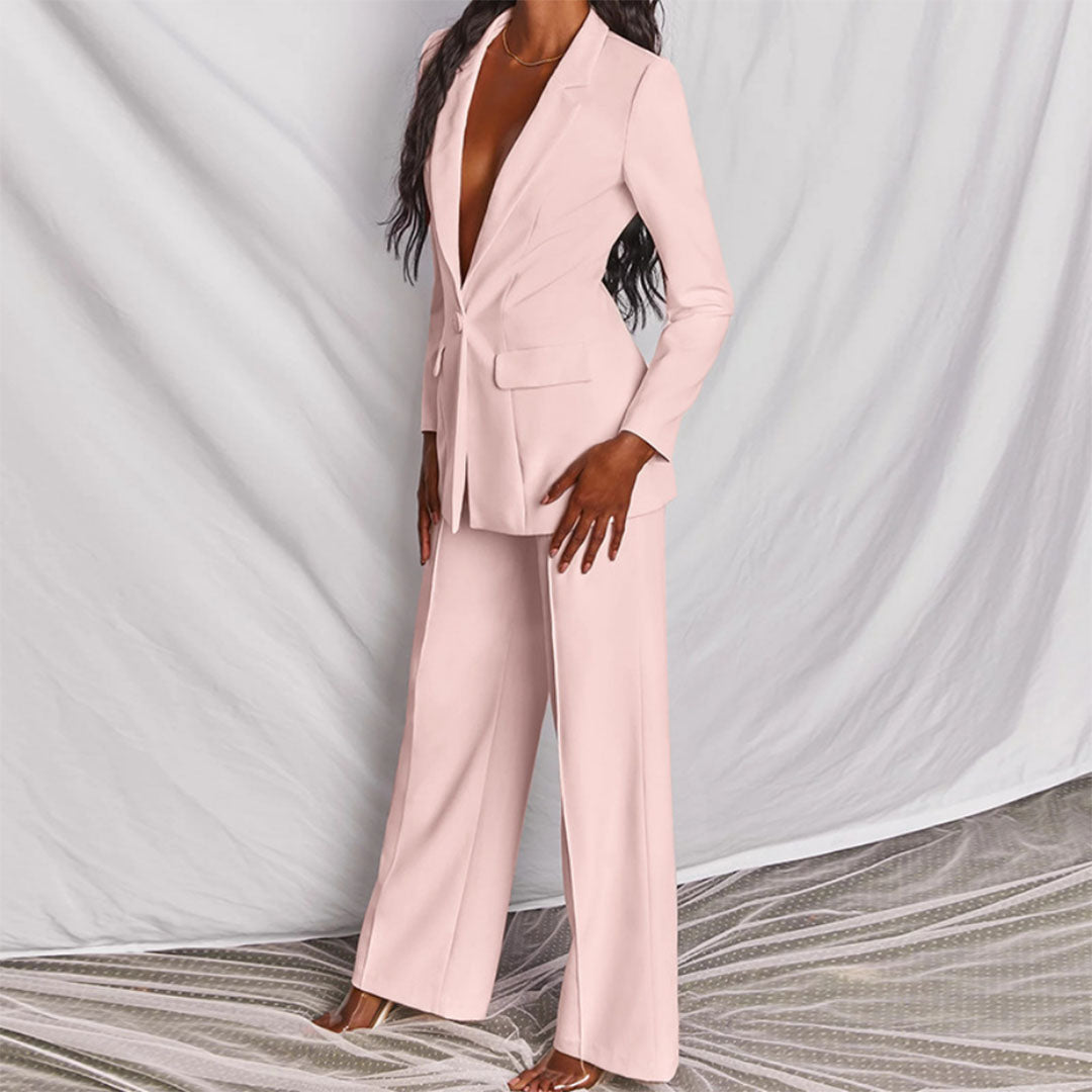 Drune | Eleganter Blazer & Hosenanzug Für Damen
