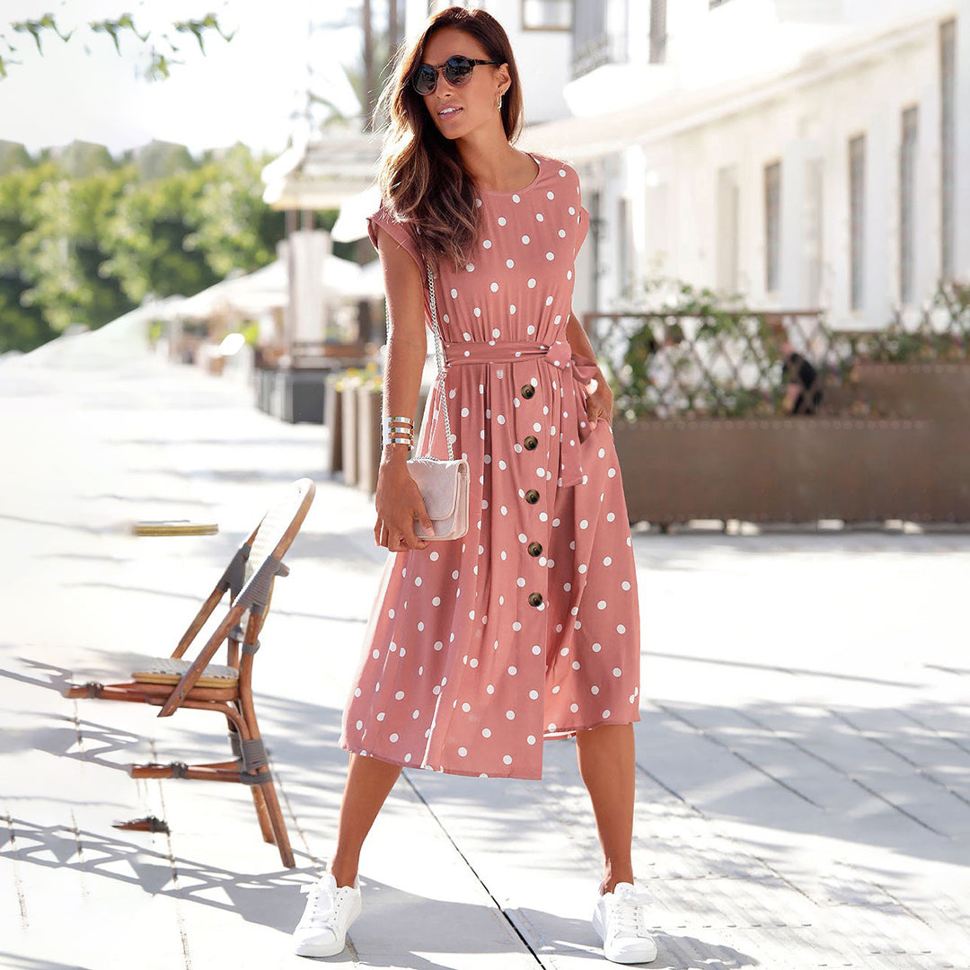 Drune | Lässiges Midikleid Für Damen Mit Stil