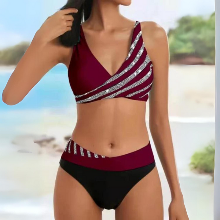 Drune | Eleganter Bikini mit Niedrigem Bund