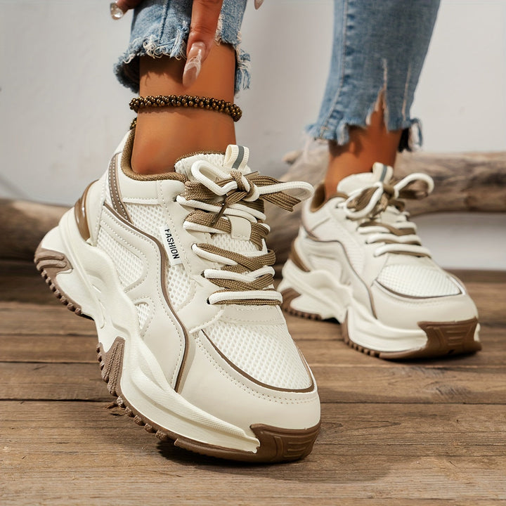 Drune | Turnschuhe Orthopädische Damen Schnürbare Laufschuhe
