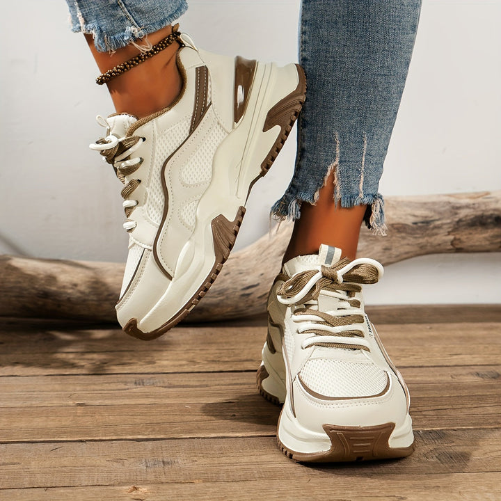 Drune | Turnschuhe Orthopädische Damen Schnürbare Laufschuhe
