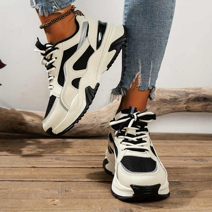 Drune | Turnschuhe Orthopädische Damen Schnürbare Laufschuhe