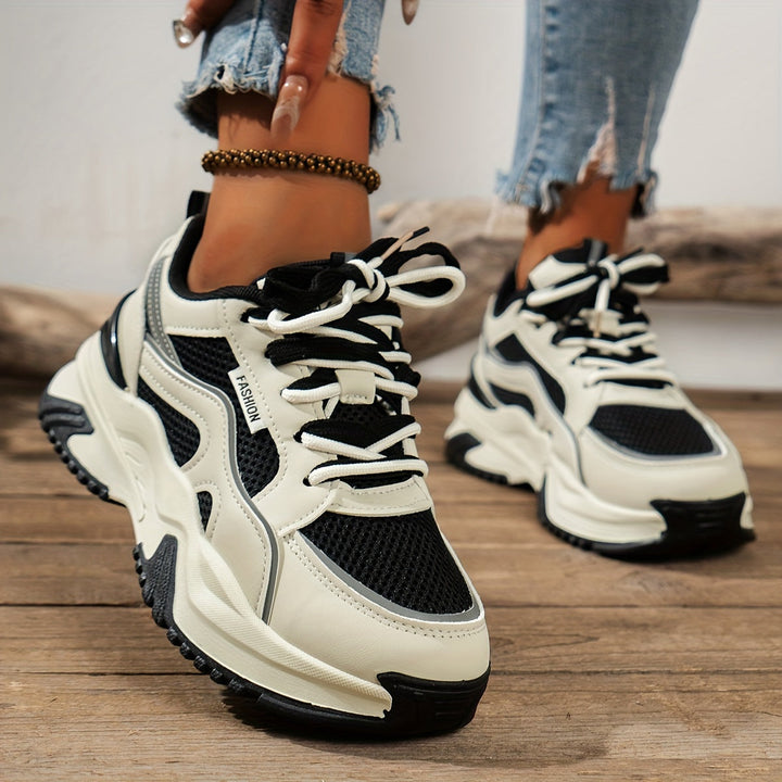 Drune | Turnschuhe Orthopädische Damen Schnürbare Laufschuhe