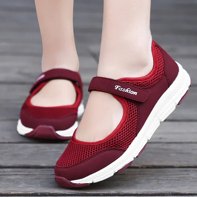 Bella Comfort Mary Jane Leichte Sommerflats Drune