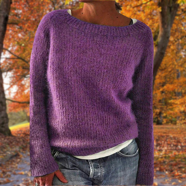 Drune | Klassischer Wollpullover - Damenmode