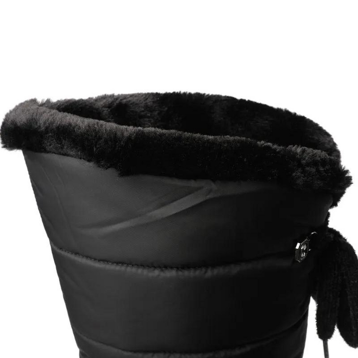 Drune | Plüsch Schnür-Winterstiefel für Frauen – Gemütlich & Stylisch