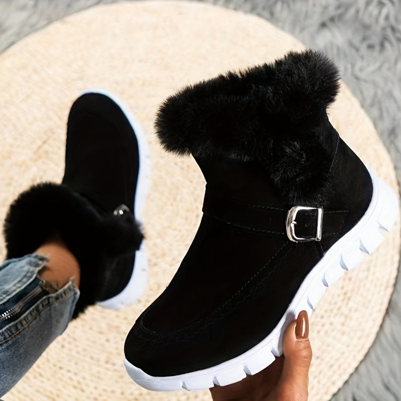 Drune | Plüsch Winter Schneestiefel für Damen – Stilvoll & Bequem