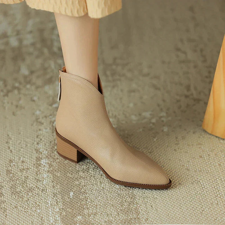 Drune | Spitz zulaufende Stiefeletten für Damen – Schick & Vielseitig Stil