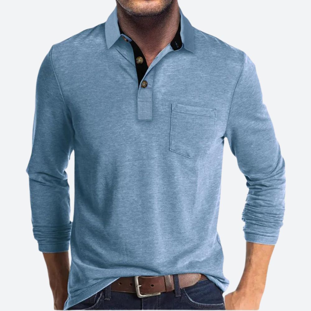 Drune | Poloshirt für Herren - Klassisches Design - Reguläre Passform