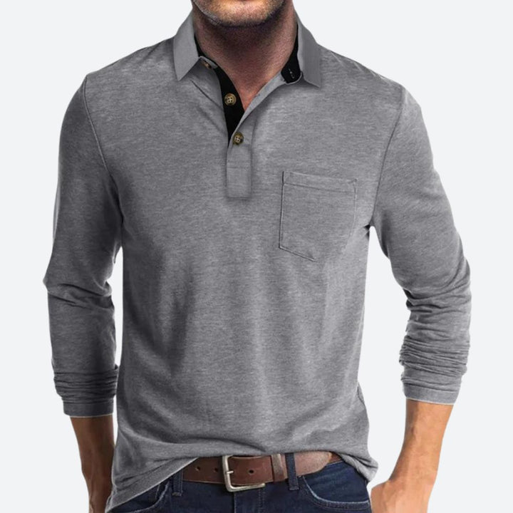 Drune | Poloshirt für Herren - Klassisches Design - Reguläre Passform