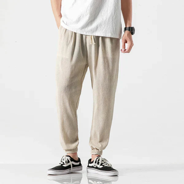 Drune | Weite Leinenhose