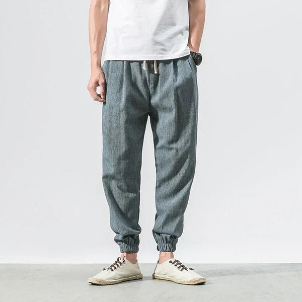 Drune | Weite Leinenhose