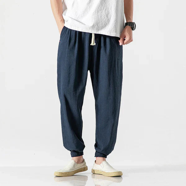 Drune | Weite Leinenhose