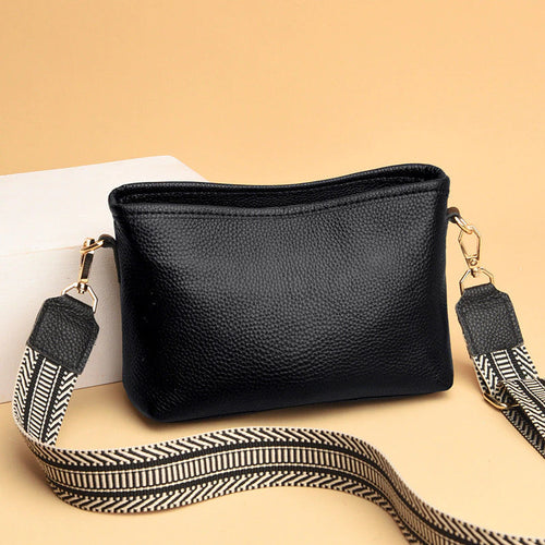 Drune | Minimalistische Leder Umhängetasche für Frauen