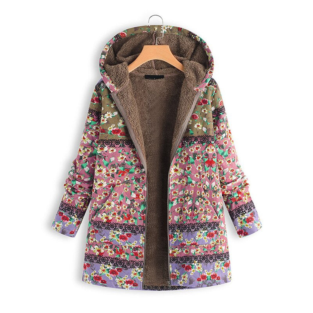 Drune | Blumenpracht Jacke - Elegante Damenjacke mit Blumenmuster