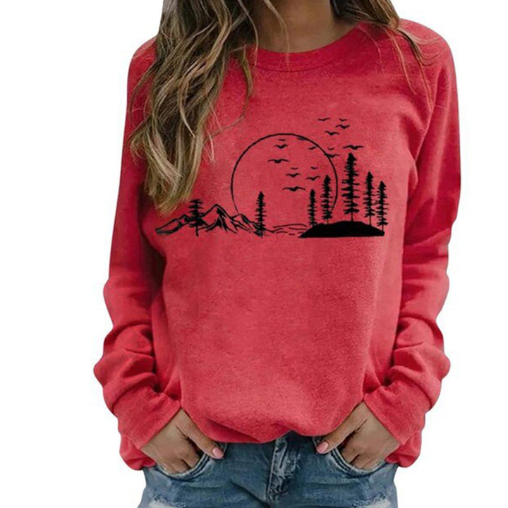 Drune | Sweatshirt - Gemütliches von der Natur inspiriertes Grafik-Sweatshirt