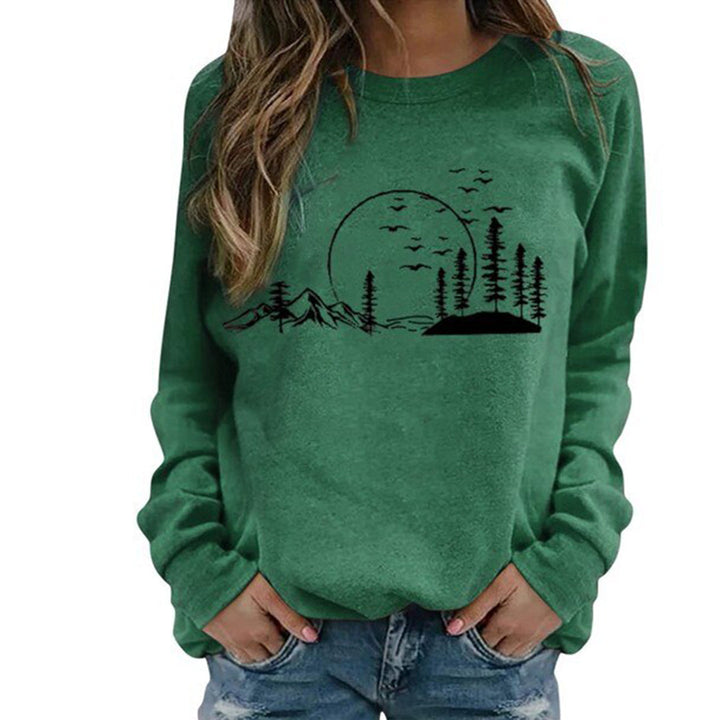 Drune | Sweatshirt - Gemütliches von der Natur inspiriertes Grafik-Sweatshirt
