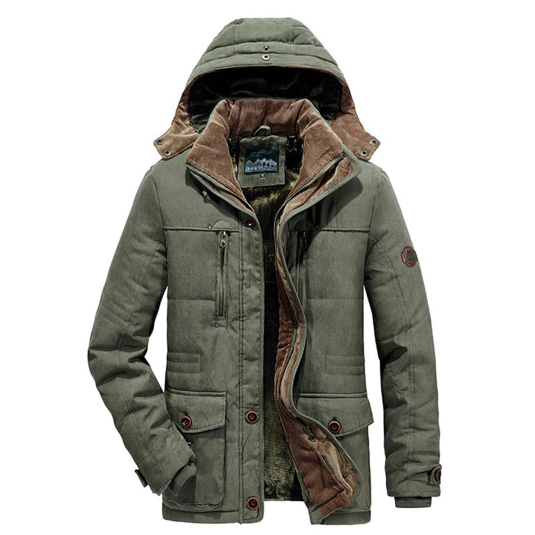 Drune | Fleece Winterjacke für Herren