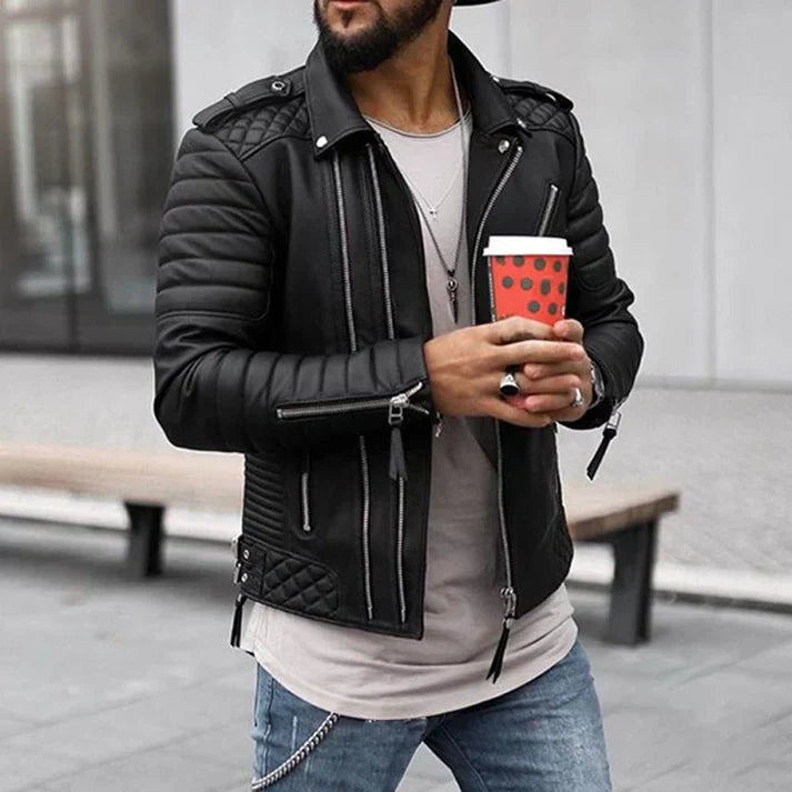 Drune | Stylische Lederjacke